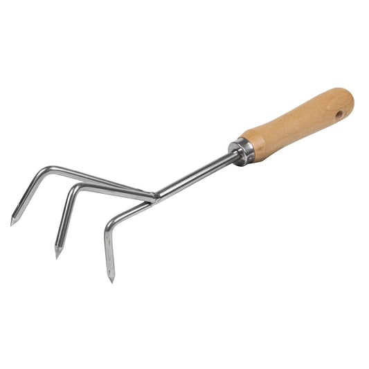 Sealey Premier Cultivator with Short Ash Handle & Stainless Steel Tines GTWH005