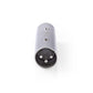 Nedis XLR Adapter XLR 3-pin Male to XLR 3-pin Male 10 pieces Metal CAGP15921ME