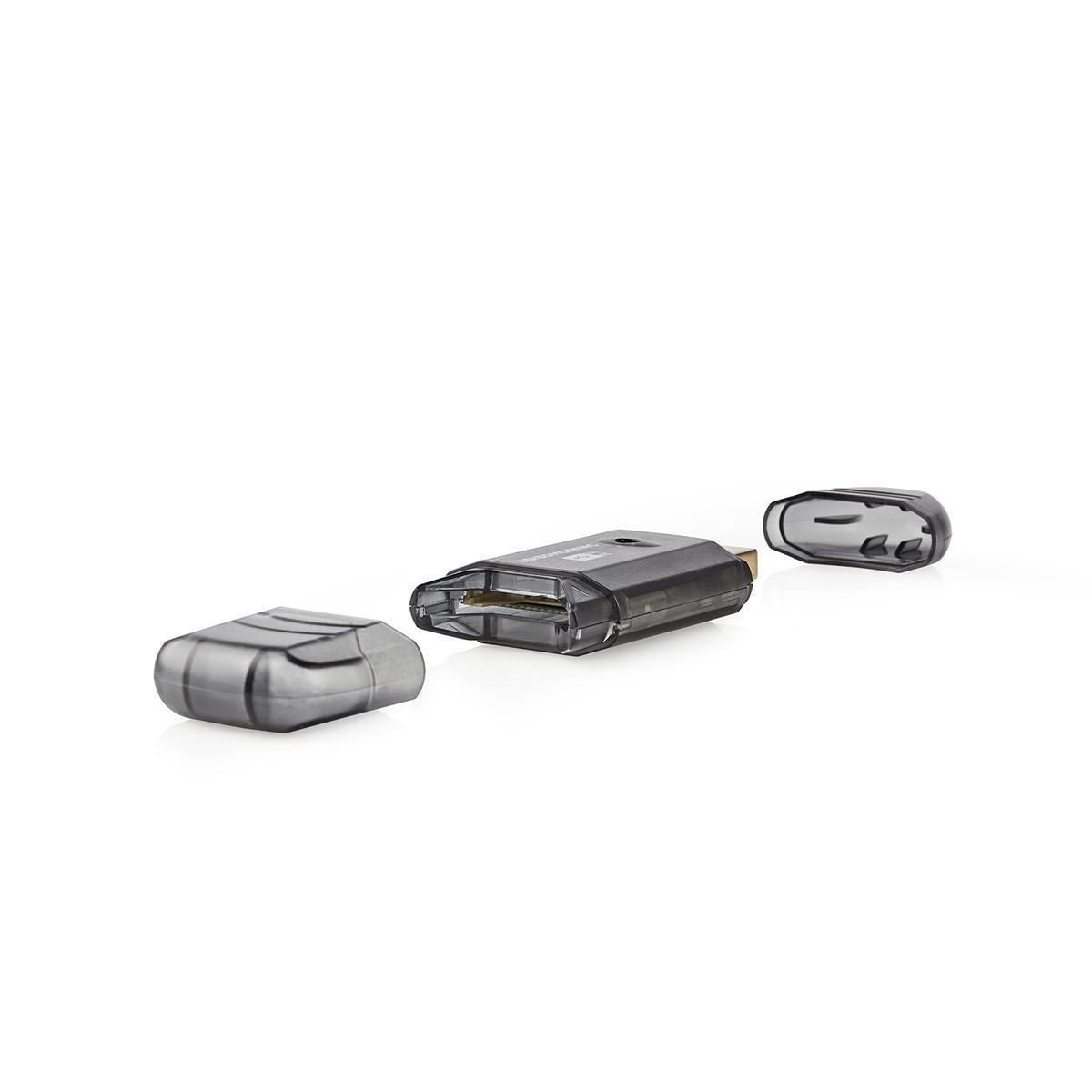 Nedis Card Reader Multicard USB 2.0 CRDRU2100BK