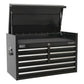 Sealey Topchest 8 Drawer 915mm Heavy-Duty Black PTB91508