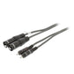 Sweex XLR Stereo Cable 2x XLR 3-Pin Male to 2x RCA Male 1.5m Dark Grey - COTH15210GY15