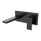 Baridi Wall Mounting Basin Mixer Tap, Square - Matt Black DH397