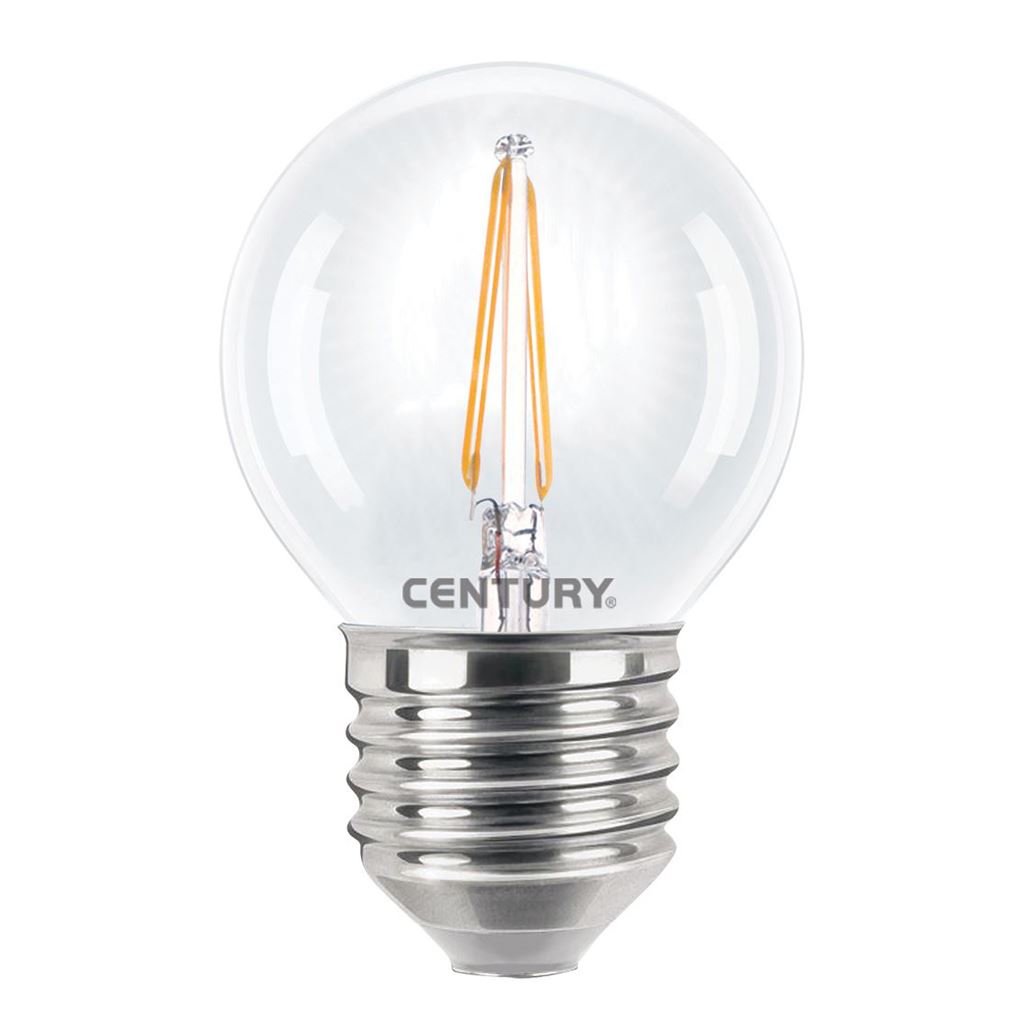 Century Filament Incanto LED lamp Globe Micro 4W E27 2700K 395 lumen - INH1G-042727