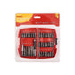 40 Piece Screwdriver Bit Set Phillips Slotted Square Star Diy+ Storage Case - L1235