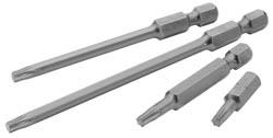 Draper T8 1/4" Hex Draper TX-STAR Insert Bit 100mm Long x 1 100TX/1 (10744)