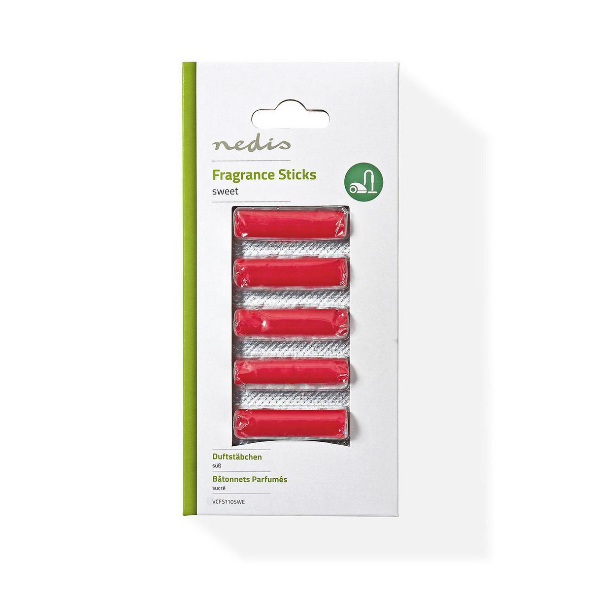 Nedis Vacuum Cleaner Fragrance Sticks Sweet 5 pieces VCFS110SWE