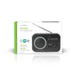 Nedis FM Radio Portable AM/FM Battery Powered/Mains Powered Analogue 1.8W - RDFM1330GY