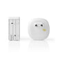 Nedis EU Wireless Doorbell Set Mains Powered 80dB Signal range 100m IP44 White - DOORBK240CWT