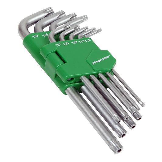 Sealey Security TRX-Star* Key Set 9pc Long AK7162