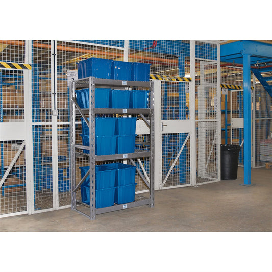 Draper Expert Heavy Duty Steel 4 Shelving Unit - 1040 x 610 x 1830mm (5230) - 05230