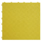 Sealey Polypropylene Floor Tile - Yellow Treadplate 400x400mm Pk 9 FT3Y