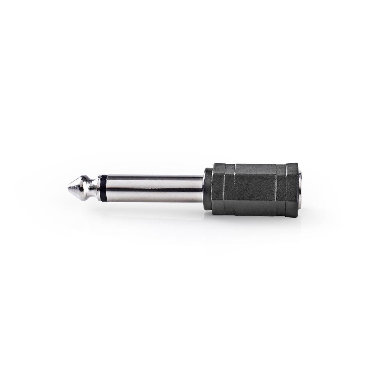 Nedis Mono Audio Adapter 6.35mm Male to 3.5mm Female 10 pieces Black CAGP23929BK