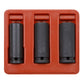 Sealey Impact Socket Set 3pc Deep 1/2"Sq Drive SX043