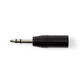 Nedis XLR Adapter Stereo XLR 3-pin Male to 6.35mm Male Black COTP15943BK