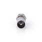 Nedis Satellite Antenna Adapter F Male to Coax Male 10 pieces Metal CSGP41953ME