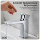 Baridi Basin Mixer Tap with Clicker Waste - Chrome DH392