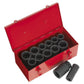 Sealey Impact Socket Set 13pc Deep 3/4"Sq Drive Metric/Imperial AK687