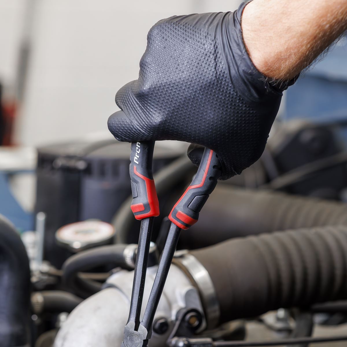 Sealey Premier Long Needle Nose Pliers Set with Tool Tray 3pc TBT58