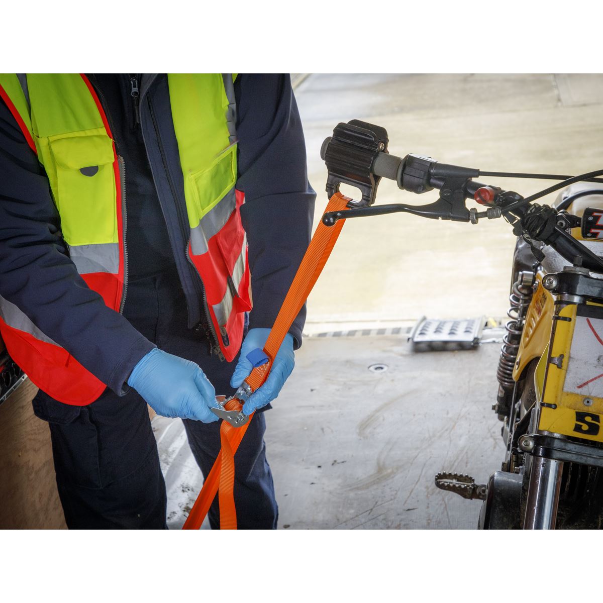 Sealey Handlebar Tie Down Clamp - Pair TDC01