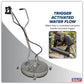 Sealey 24" Surface Cleaner with Dual Handle & Rotating Spray Bar Stainless Steel