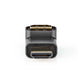 Nedis 270° HDMI Female to HDMI Male 270 Degree Coupler Gold Plated Gunmetal ARC - CVTB34902GY