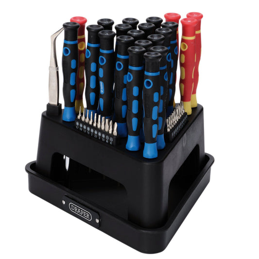 Draper Precision Screwdriver Set (52 Piece)