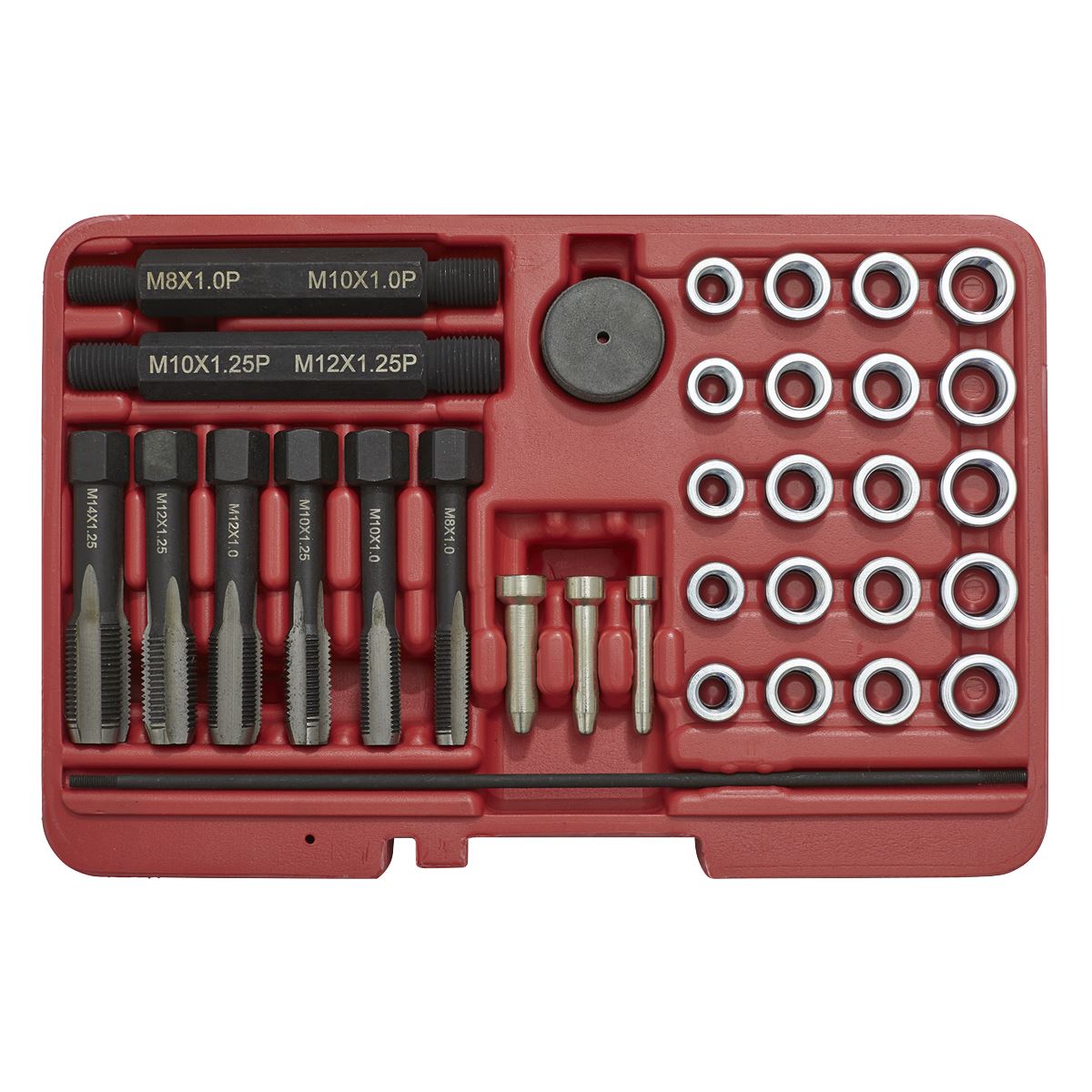 Sealey Glow Plug Thread Repair Set 33pc VS311