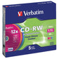 Verbatim CD rewritable 5 pack colored 700 MB