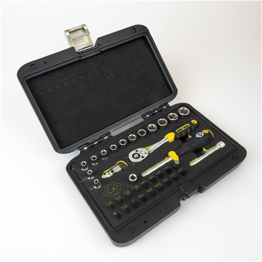 CK Tools Socket Set 1/4in Drive 36 Piece T4660