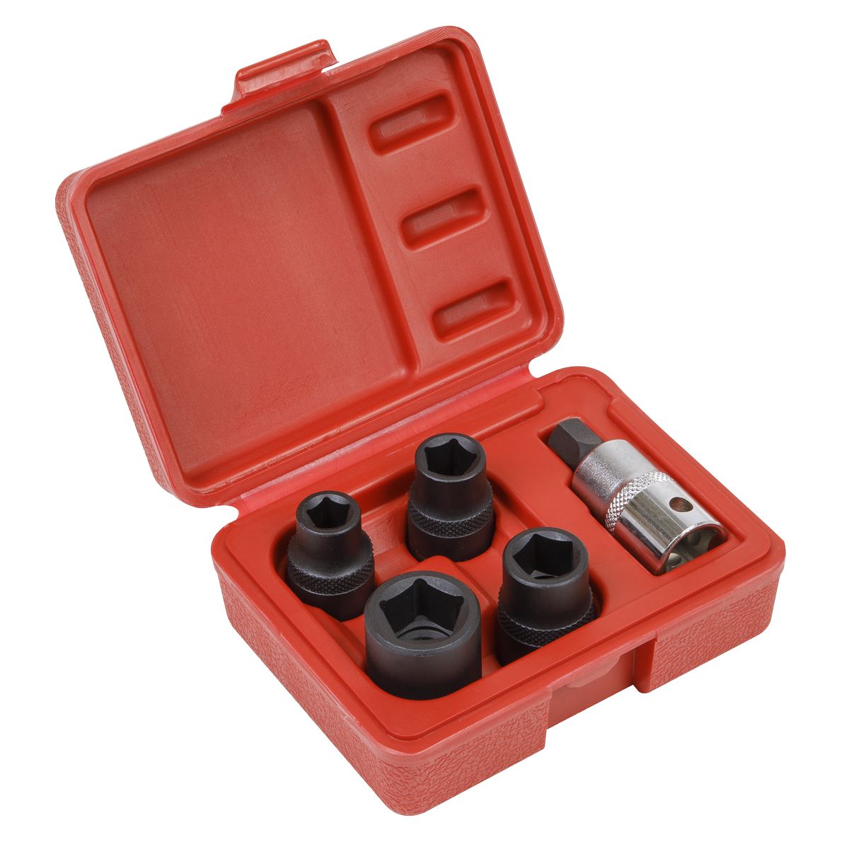 Sealey Brake Caliper Socket Set 5pc 1/2"Sq Drive VS0464