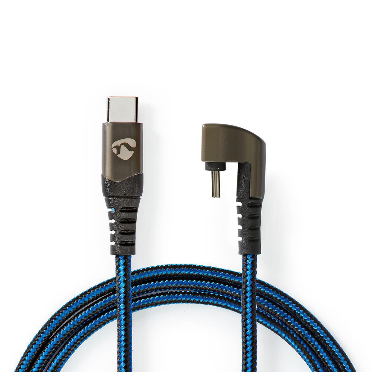 Nedis USB Cable USB 2.0 USB Type-C Male USB Type-C Male 480 Mbps Gold Plated 1m - GCTB60700BK10
