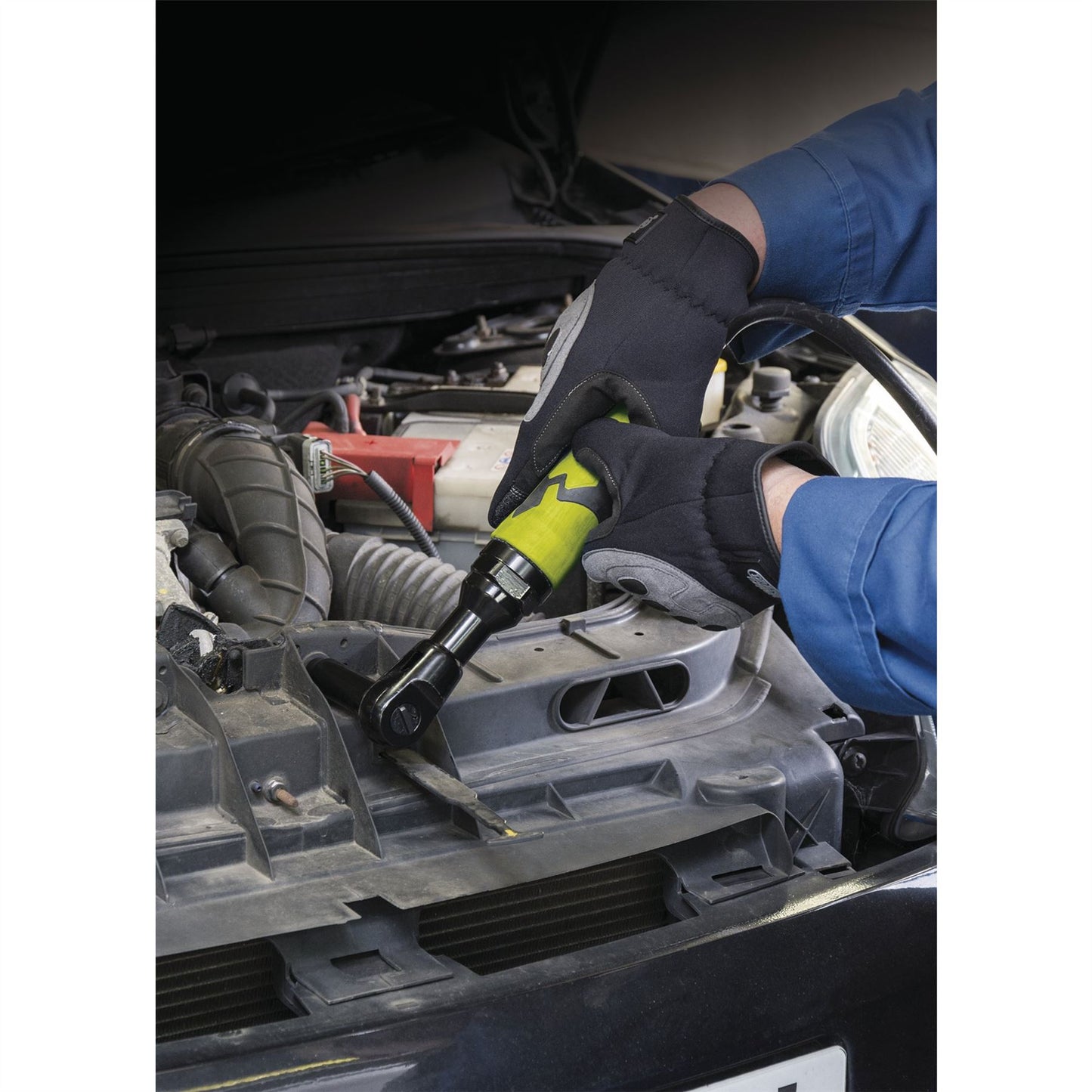 Draper 65034 Storm Force Air Ratchet with Composite Body 1/2 Inch Square Drive