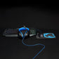 Gaming Combo Kit 4-in-1 Keyboard, Headset, Mouse & Mouse Pad French Layout Black