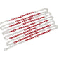 Sealey Safety Chain Red/White 25m x 6mm HSC25M