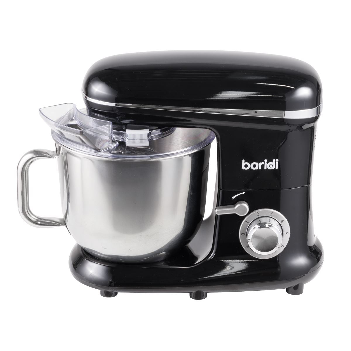 Baridi 1500W Stand Mixer with Accessories 6L - Black DH173
