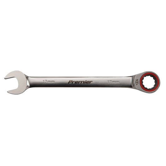 Sealey Ratchet Combination Spanner Set 12pc Metric Platinum Series AK63940