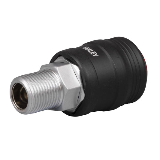 Sealey High Flow Coupling Body Male 3/8"BSPT ACH62