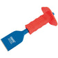 Draper Electrician's Bolster with Hand Guard, 225 x 60mm (Display Packed) - 64676