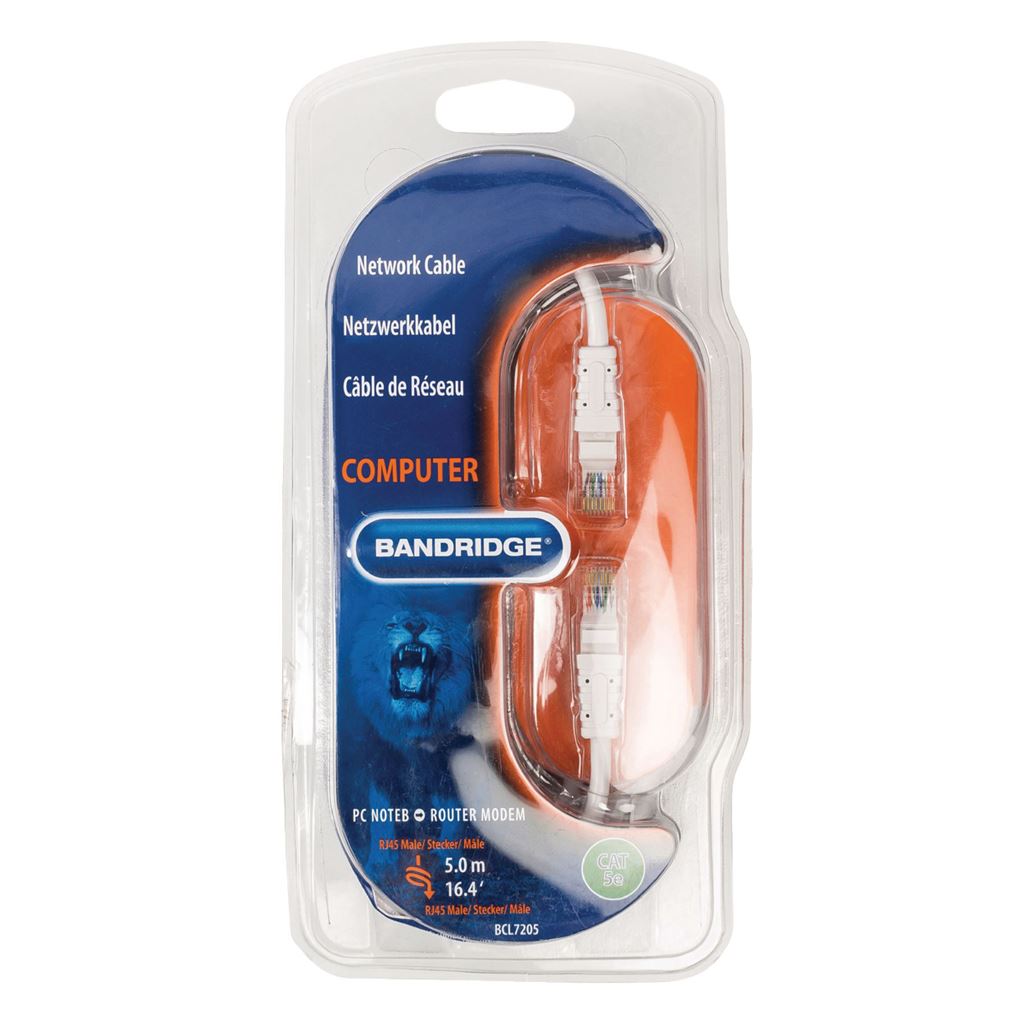 Bandridge Multimedia Network Cable 5.0 m