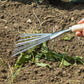 Sealey Premier Leaf Hand Rake with Ash Handle & Stainless Steel Tines GTWH001