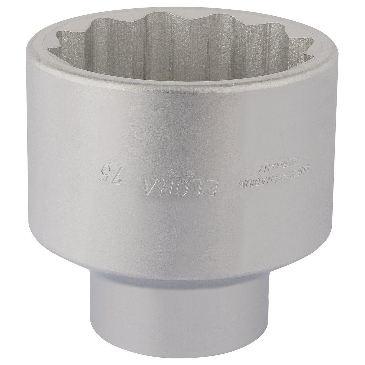 Elora 67418 780 75mm 1" Square Drive Bi-Hexagon Socket