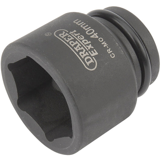 Draper 05021 419-mm Expert 40mm 3/4" Square Drive Hi-Torq 6 Point Impact Socket