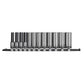 Sealey Socket Set Deep 12pc 3/8"Sq Drive Metric - Black Series AK7993