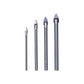 4 Piece Tools Ceramic Tile Glass & Mirror Drill Bit Set 4mm 6mm 8mm 10mm Bits - F0970