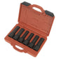 Sealey Impact 12pt & TRX-Star* Female Deep Socket Set 6pc 3/4"Sq Dr SX099