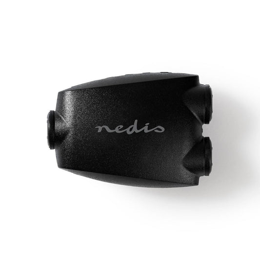 Nedis TosLink Adapter TosLink Female 2x TosLink Female Splitter ABS 1x Blister