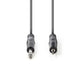 Nedis Stereo Audio Cable 6.35mm Male to 3.5mm Male 3m Grey COTH23205GY30