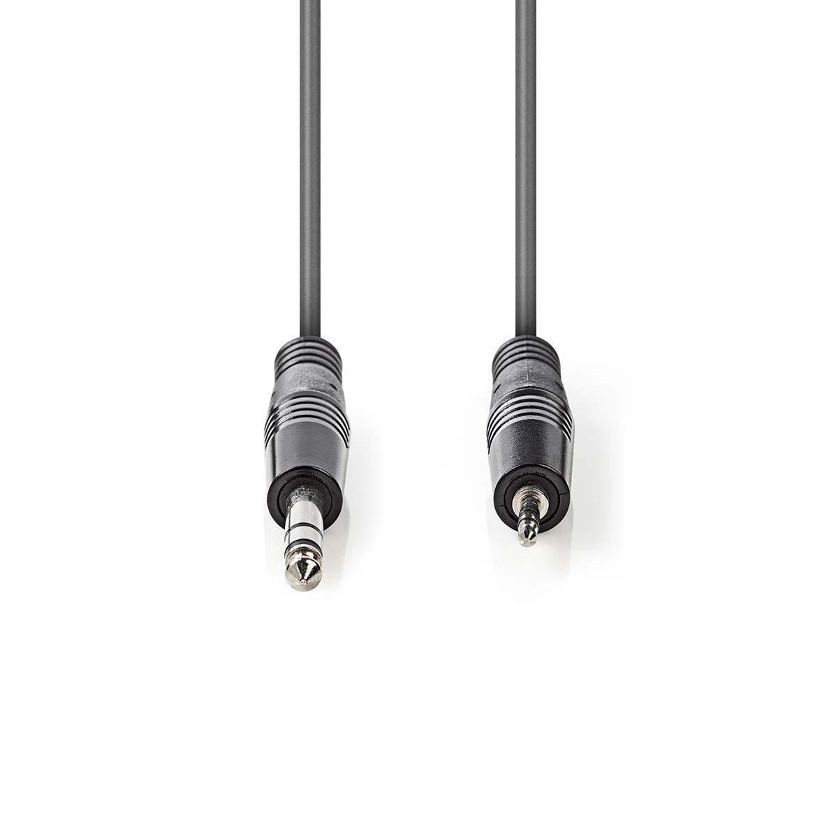 Nedis Stereo Audio Cable 6.35mm Male to 3.5mm Male 3m Grey COTH23205GY30