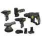 Sealey 5 x 10.8V SV10.8 Series Cordless Combo Kit - 2 Batteries CP108VCOMBO7