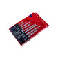 8 Piece Masonry Drill Bit Set In Case Professional Quality In Storage Case - F1750